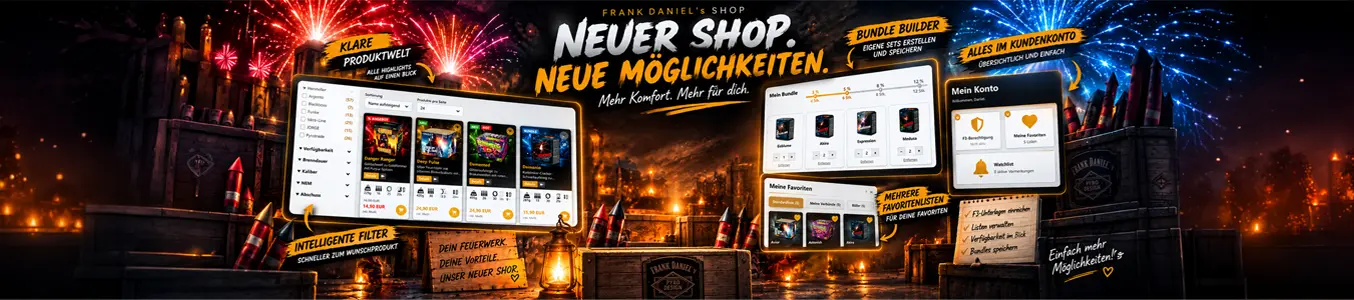Neuer Shop. Neue Möglichkeiten.